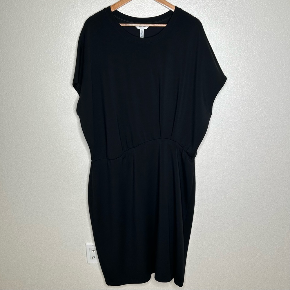 Spanx AirEssentials Gathered Waist Dress black 3X